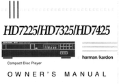 Harman Kardon HD7225 Owner's Manual