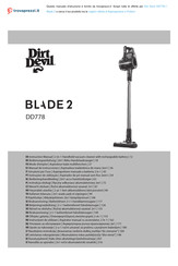 Dirt Devil DD778 Instruction Manual