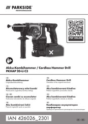Parkside PKHAP 20-Li C3 Original Instructions Manual
