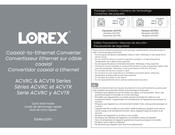 Lorex ACVTR Series Quick Start Manual
