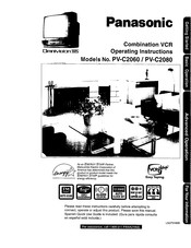 Panasonic OmniVision PV-C2080 Operating Instructions Manual