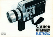 Canon Auto Zoom 814 Instructions Manual