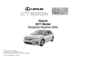Lexus CT200h Hybrid 2011 Emergency Response Manual