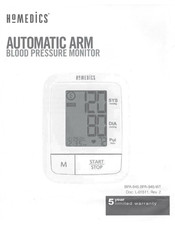 HoMedics BPA-945 Manual
