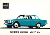 Volvo 164 1973 Owner's Manual