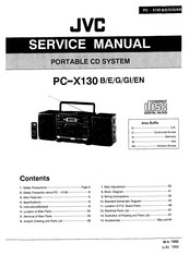JVC PC-X130 B Service Manual
