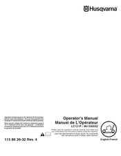 Husqvarna 961330032 Operator's Manual