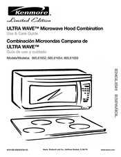 Kenmore ULTRA WAVE 665.61654 Use & Care Manual