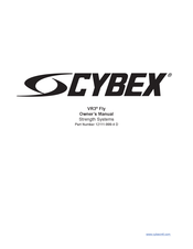 CYBEX 12111-999-4 D Owner's Manual