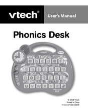 VTech Phonics Desk User Manual