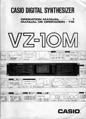 Casio VZ-10M Operation Manual