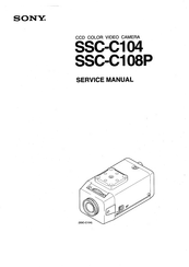 Sony SSC-C104 Service Manual