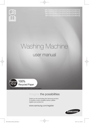 Samsung WF1702YQF User Manual