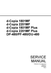 Olivetti d-COPIA 1801 MF Service Manual