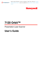 Honeywell 7120 Orbit User Manual