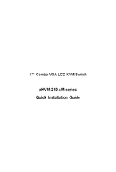 Planet KVM-210-08M Quick Installation Manual