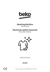 Beko B3WFU58415W User Manual