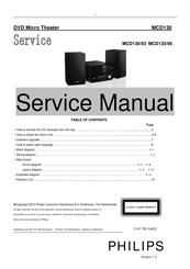 Philips MCD130/96 Service Manual