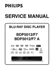 Philips BDP5012/F7 A Service Manual