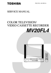 Toshiba MV20FL4 Service Manual