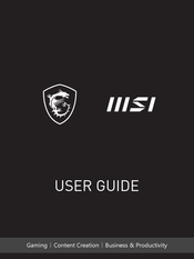 MSI Prestige 15 User Manual