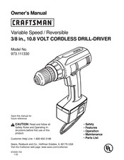 Craftsman 973.111330 Owner's Manual