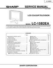 Sharp LV-15B2EA Service Manual