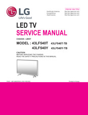 LG 43LF540T-TB Service Manual