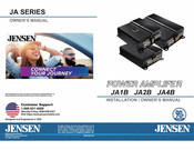Jensen JA2B Owner's Manual