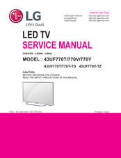 LG 43UF770T Service Manual
