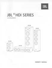 JBL HDI Series Owner's Manual