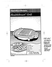 Hamilton Beach HealthSmart Manual
