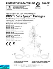 Graco PRO Delta Spray 240-385 Instructions-Parts List Manual