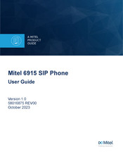 Mitel 6915 User Manual