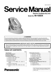 Panasonic NI-100DX Service Manual