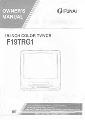 FUNAI F19TRG1 Owner's Manual