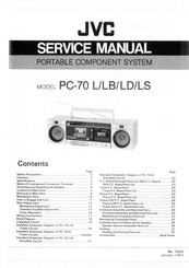 JVC PC-70L Service Manual