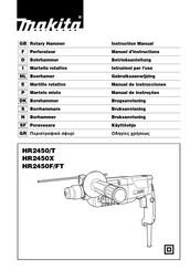 Makita HR2450X8 Instruction Manual