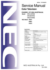 NEC DTA-21V4THS Service Manual