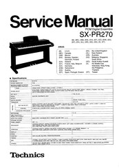 Technics SX-PR270 XL Service Manual