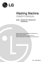 LG WFS65A01ACT Owner's Manual