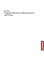 Lenovo Fingerprint Biometric USB Mouse Gen 2 User Manual