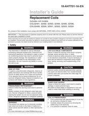 Trane COL32502 Installer's Manual