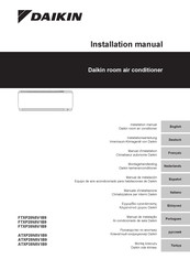 Daikin FTXP25N5V1B9 Installation Manual