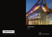 Mercedes-Benz Mercedes-AMG GT S Maintenance Booklet