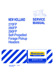 New Holland 270FP Service Manual