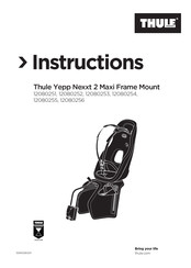 Thule 12080253 Instructions Manual