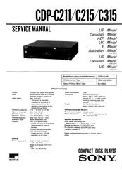 Sony COP-C211 Service Manual