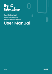 BenQ Education Board RM7504 User Manual