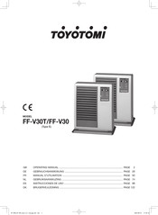 Toyotomi FF-V30T Operating Manual